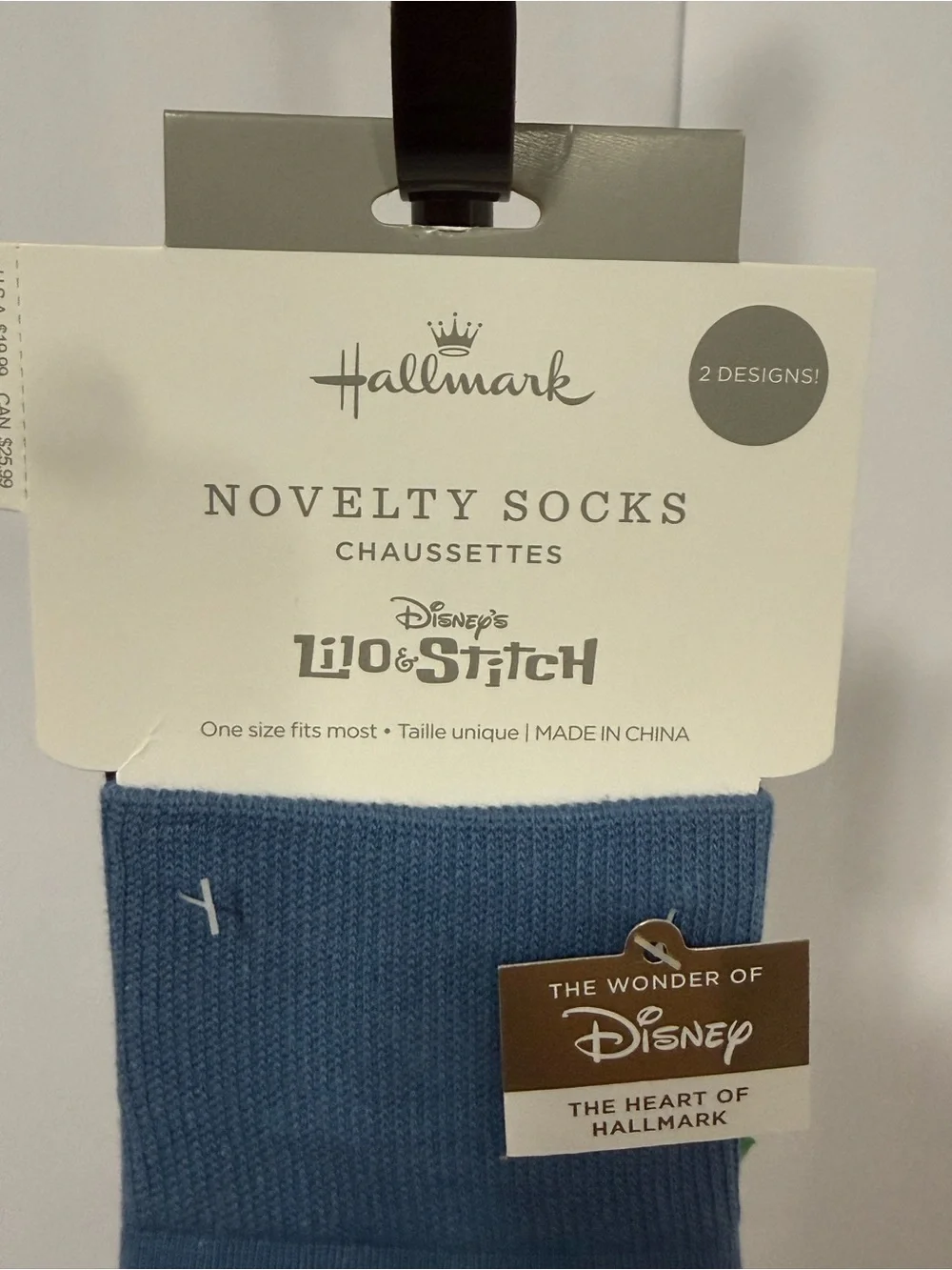 Disney Lilo & Stitch Novelty Crew Socks (1 Pair)